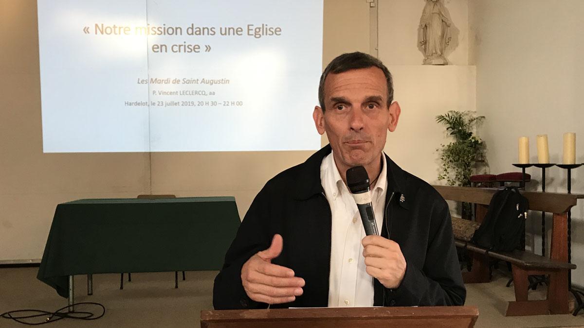 Père Vincent LECLERCQ - Vivre chrétiennement les événements actuels de l’église (23 juillet)